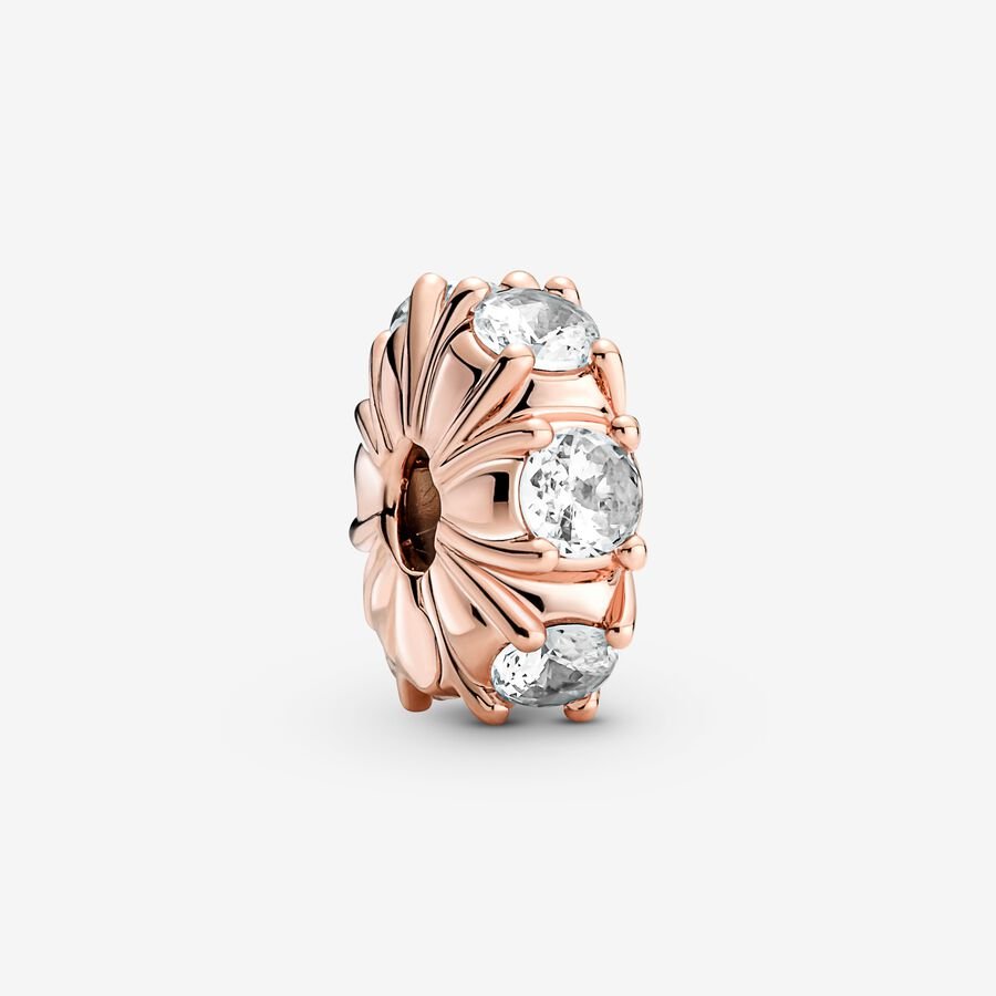 Pandora Long Pronged Sparkling Clip Charm - 780046C01 – Kavar