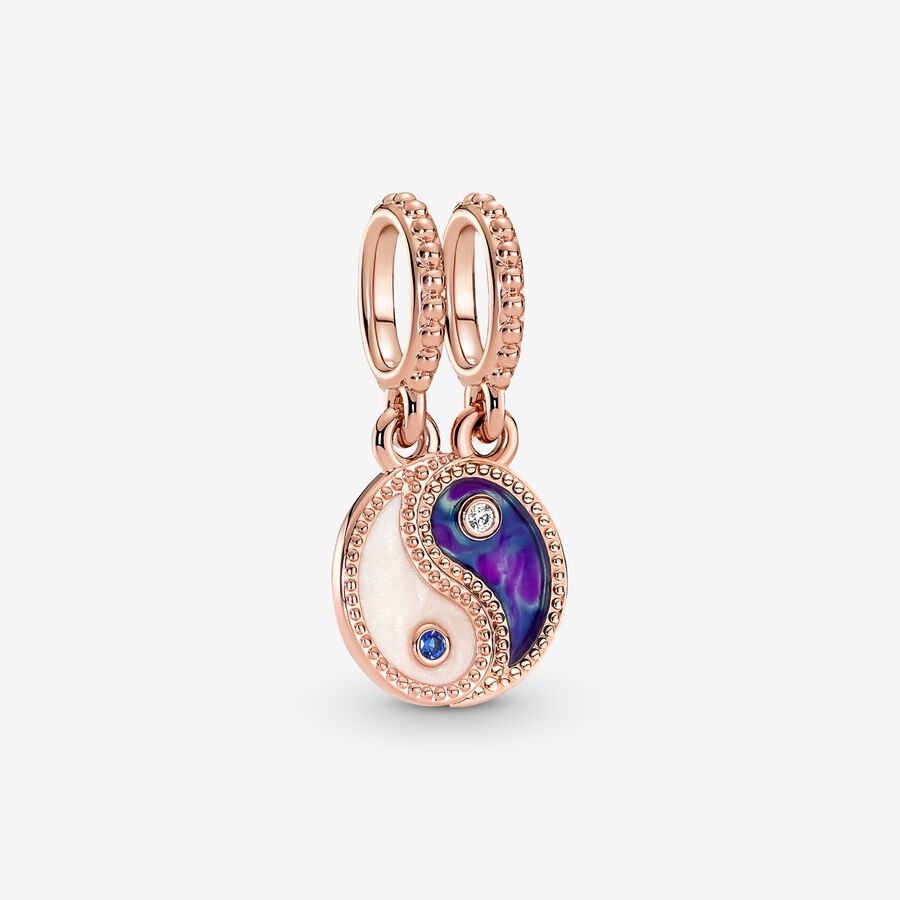 Pandora Splittable Yin & Yang Sparkling Dangle Charm- 780098C01 – Kavar
