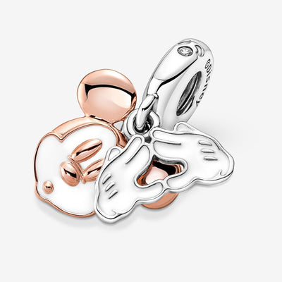 Pandora Disney Mickey Mouse Double Dangle Charm Charm - 780112C01