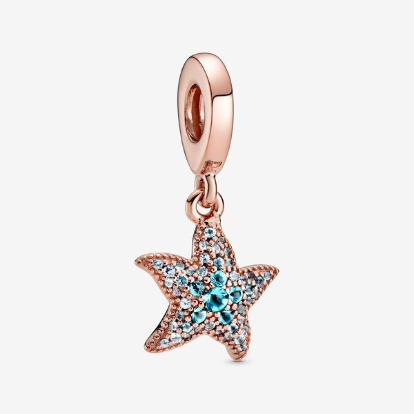 Sparkling Starfish Pandora Charm - 788942C01