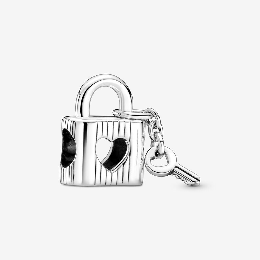 Pandora Padlock & Heart Key Charm - 790095C01