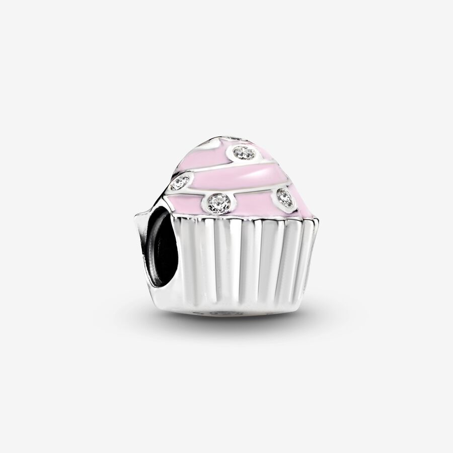 Pandora Pink Cupcake Charm - 791891EN68