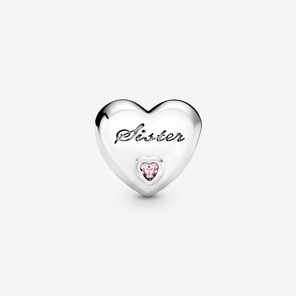 Pandora Sister Heart Charm - 791946PCZ