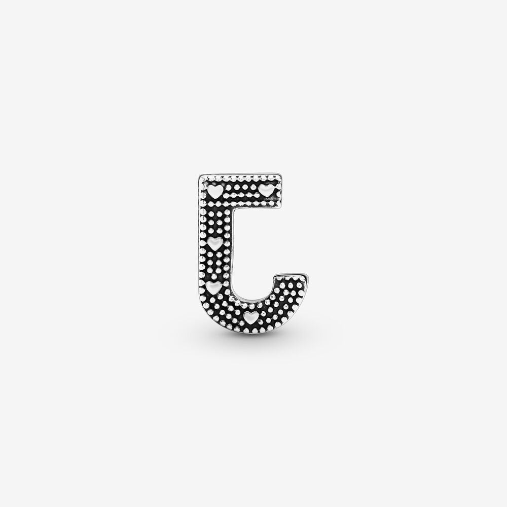 Pandora Letter J Alphabet Charm - 797464