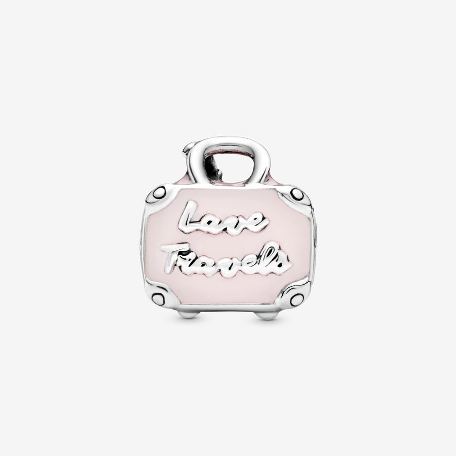 Pandora Pink Travel Bag Charm - 798063EN124