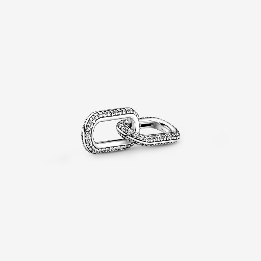 Pandora ME Styling Pave Double Link 799660C02 – Kavar