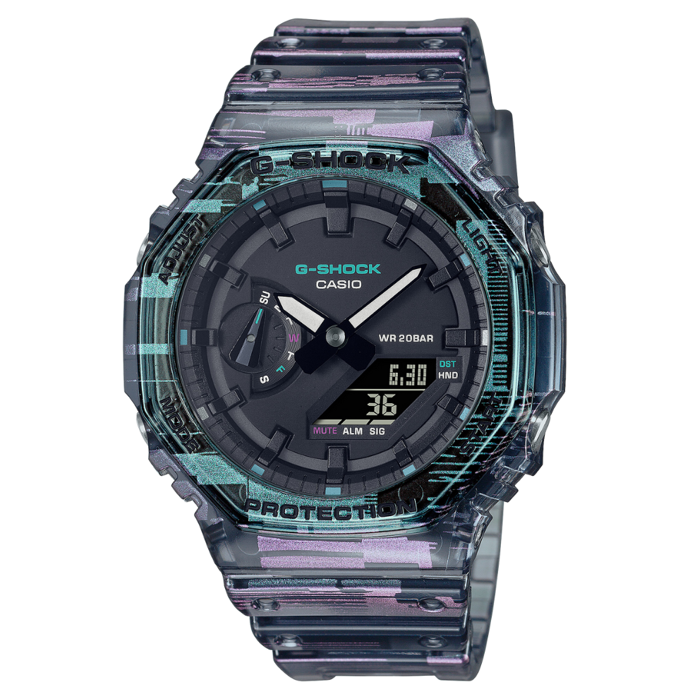 G-Shock Digital Glitch Watch 'CasiOak' - GA2100NN-1A