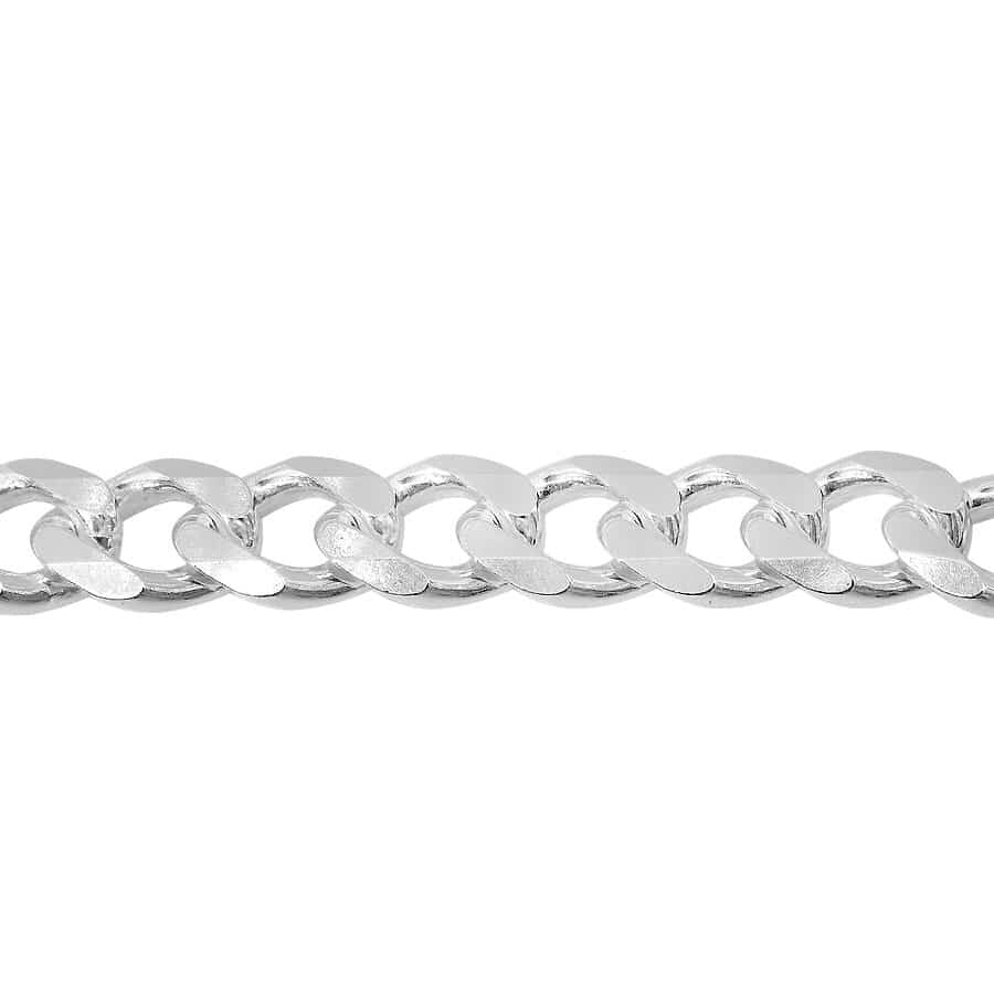 Sterling Silver Curb Chain-5.7mm