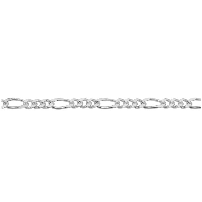 Sterling Silver Figaro Chain-2.2mm