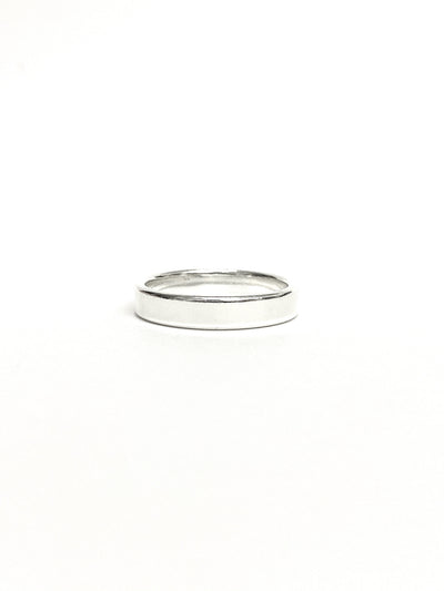 Sterling Silver Plain 4mm Band