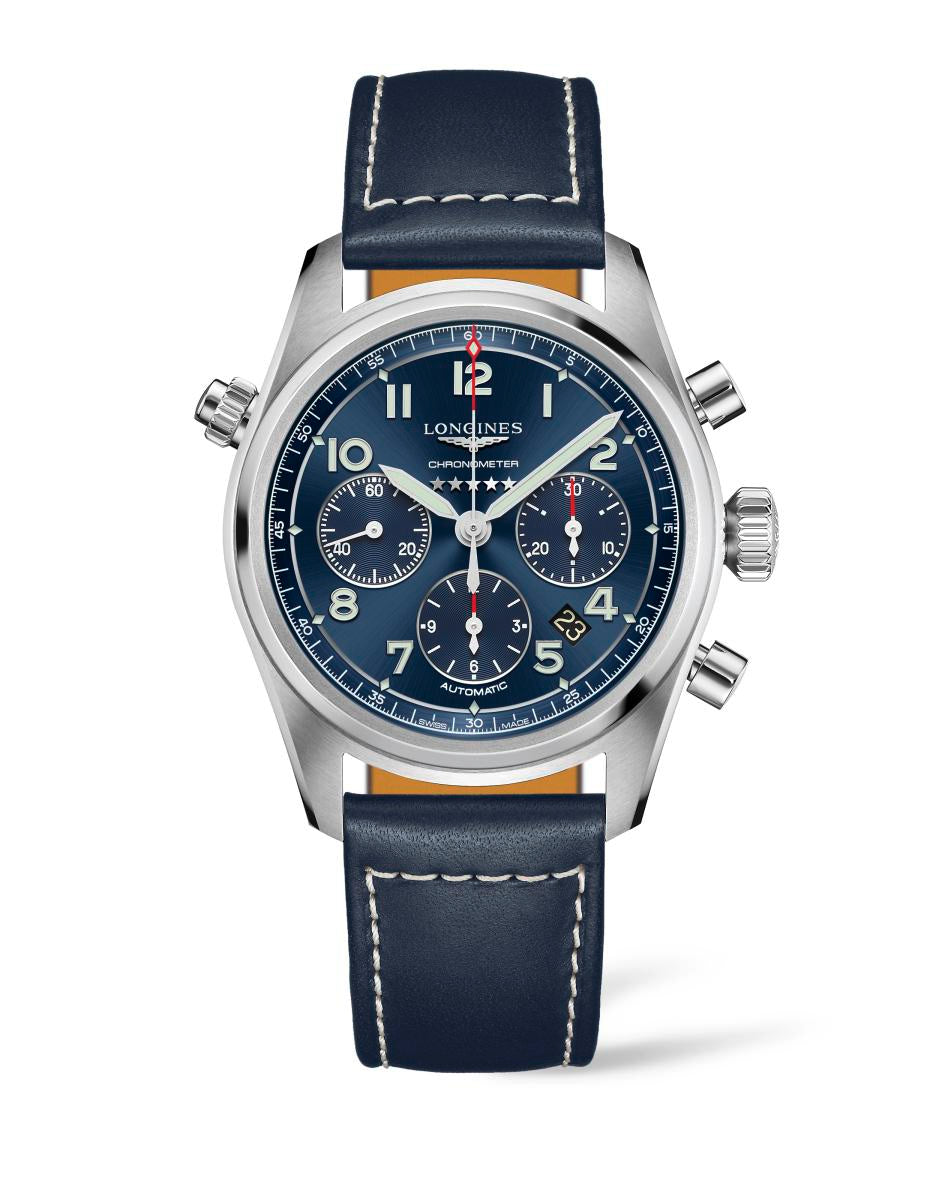 Longines Spirit Chronometer 42mm Watch-L3.820.4.93.0