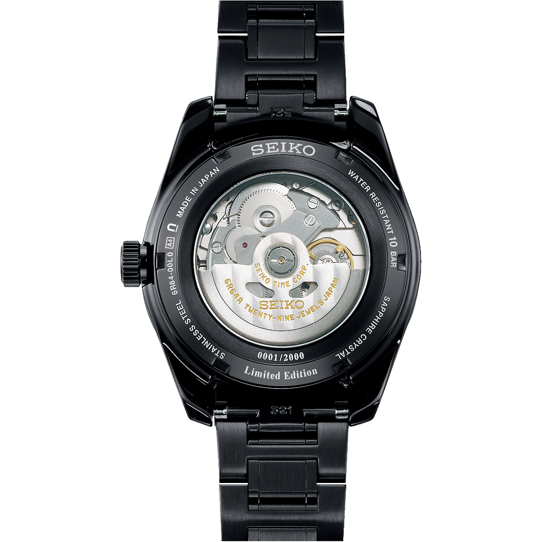 Seiko Presage Sharp Edge 'Akebono' Limited Edition GMT Watch-SPB361J1