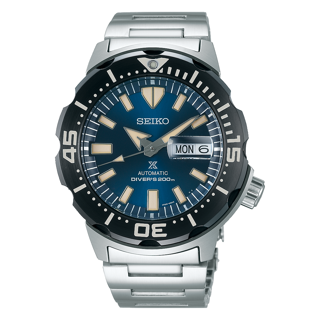 Seiko Prospex Monster Automatic Diver's Watch-SRPD25K1