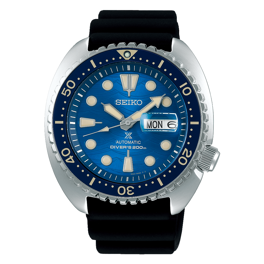 Seiko Prospex 'Save the Ocean' King Turtle Automatic Divers Watch-SRPE07K1