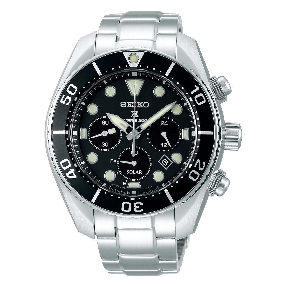 Seiko Prospex Solar Sumo Chronograph Watch-SSC757J1