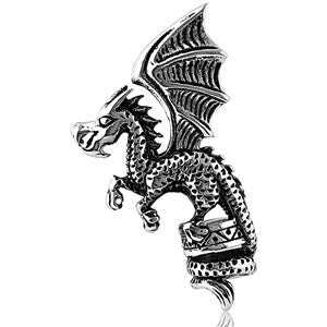 Stainless Steel Dragon Pendant