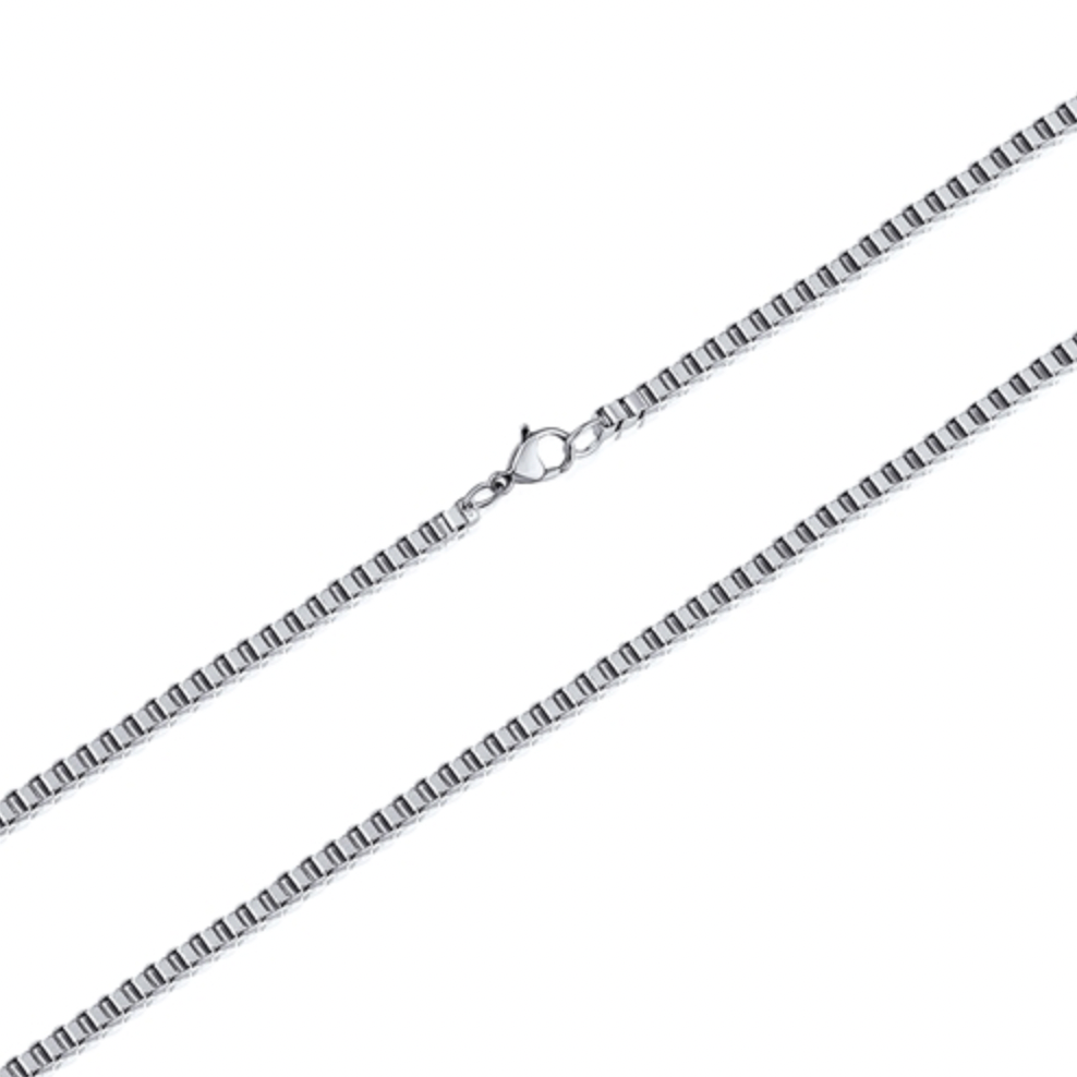 Stainless Steel 1.9mm Box Chain