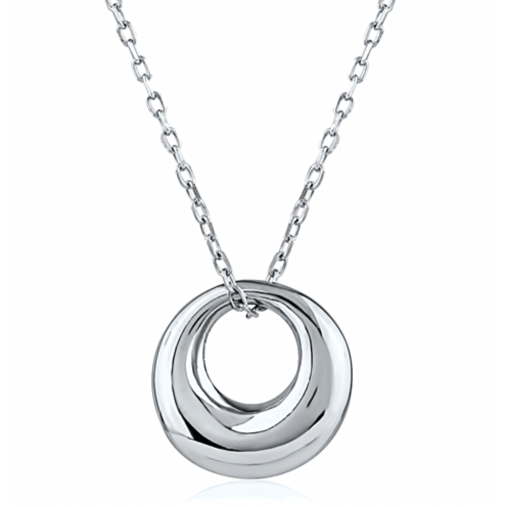 Sterling Silver Mini Geometric Necklace