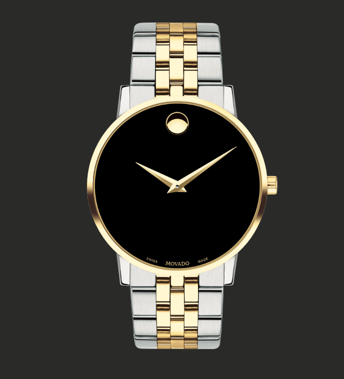 Movado Museum Classic Two Tone Watch-0607200