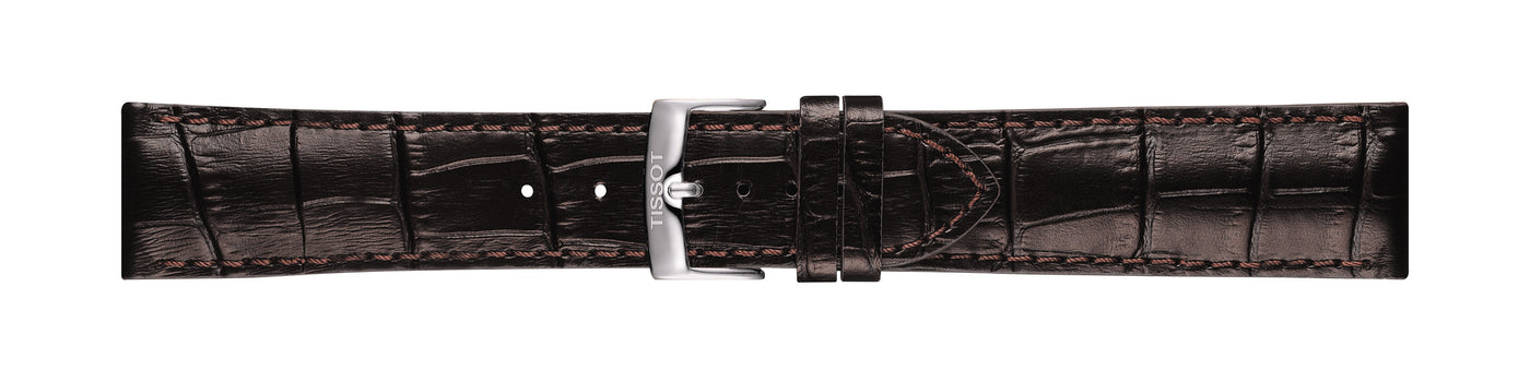 Tissot Brown Leather Strap 22m-T852.041.655