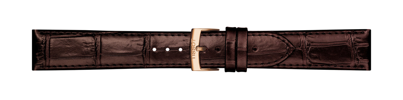Tissot Brown Leather Watch Strap 20mm-T852.043.014