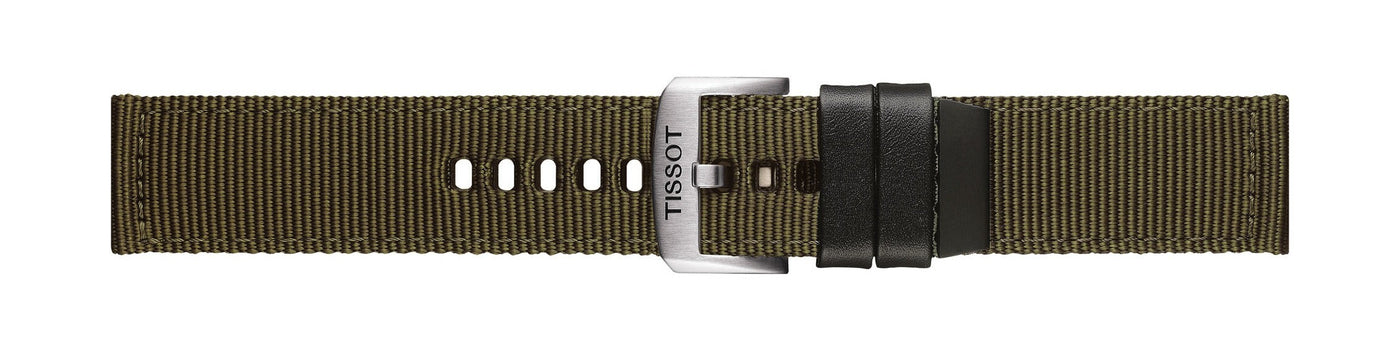 Tissot Khaki Fabric Strap 22mm-T852.046.756