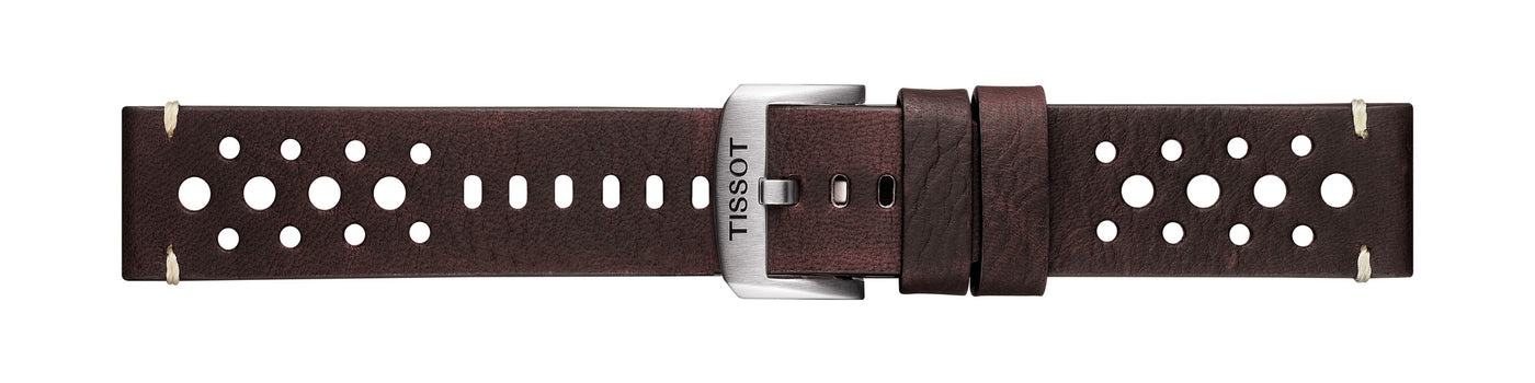 Tissot Brown Leather Watch Strap 22mm-T852.046.777