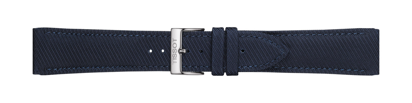 Tissot Blue Textile 22mm Strap-T852.046.783