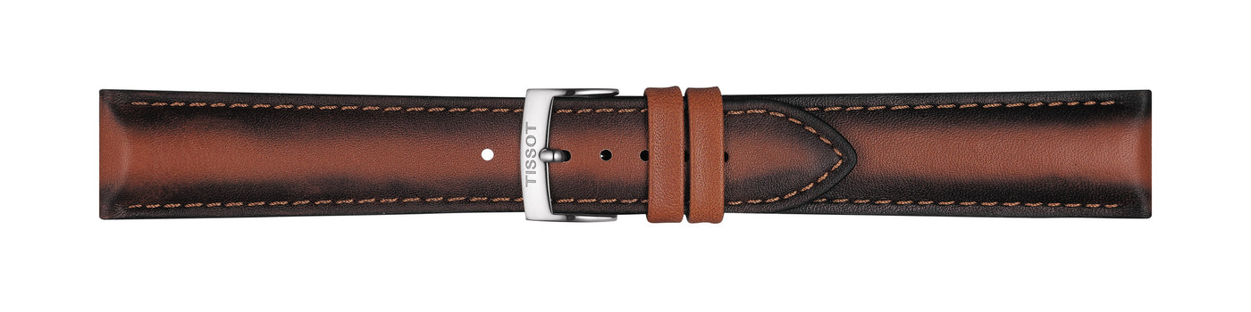 Tissot Brown Leather 20mm Watch Strap-T852.046.842