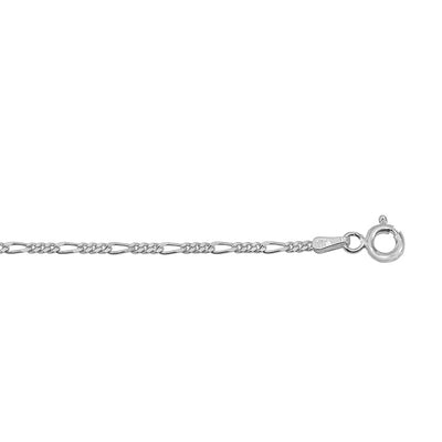Sterling Silver Figaro Chain-1.7mm