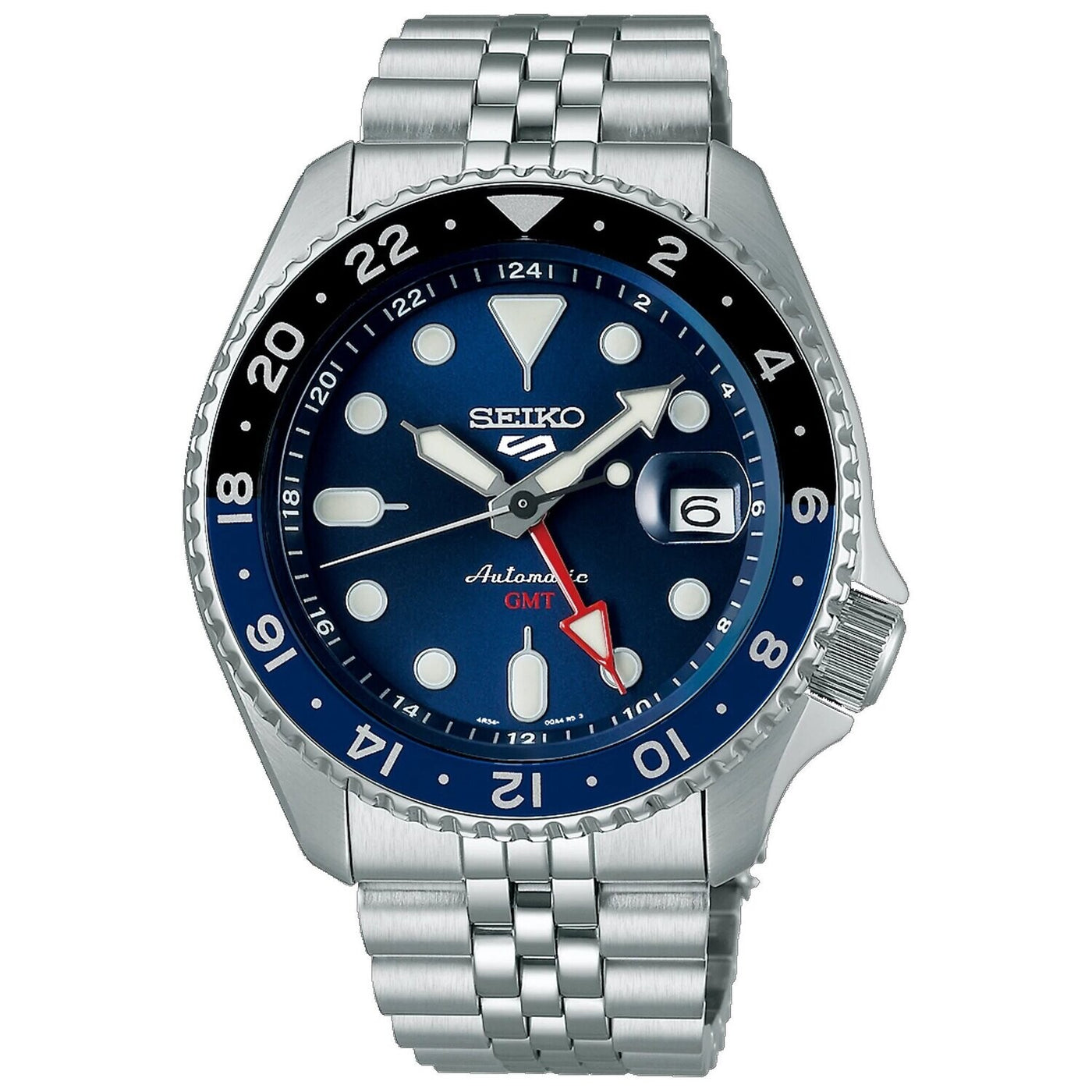 Seiko 5 Sport Automatic GMT Watch-SSK003